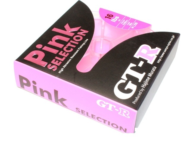 Леска  sanyo nylon gt-r gt-r pink selection 16lb 100m #pink