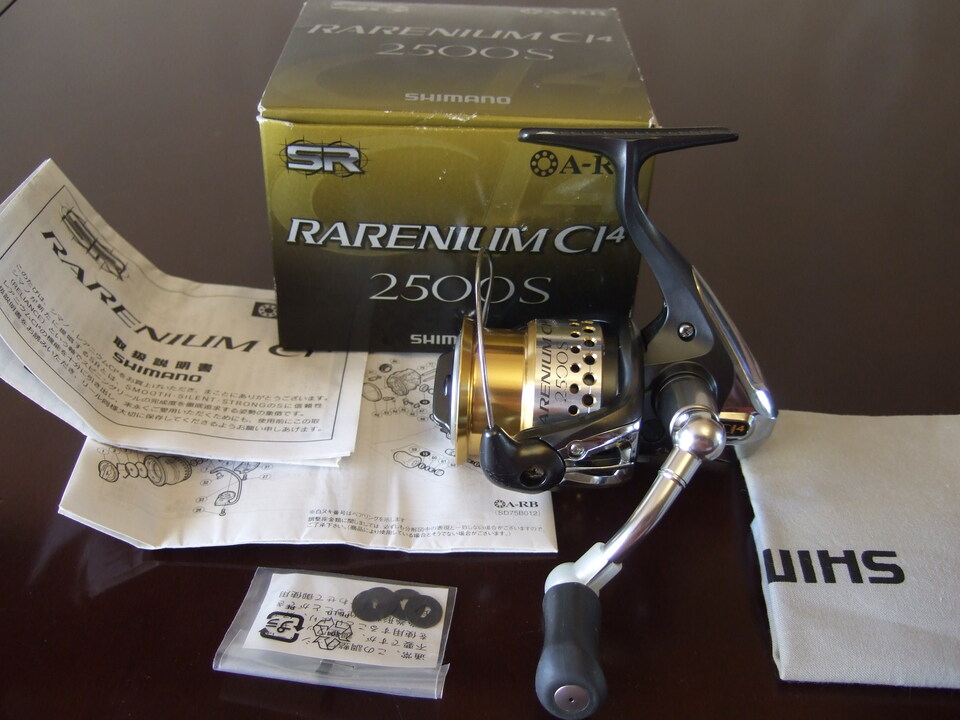 Катушка спиннинговая shimano 09 rarenium ci4 2500s