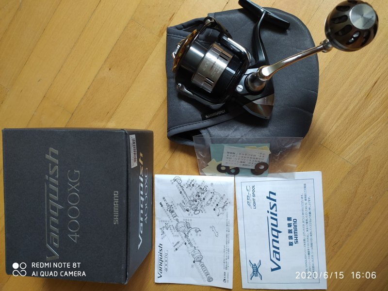 Shimano vanquish 12 4000xg