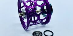 Шпуля amo daiwa bfs honeycomb spool + !!! 2 way bearings kit !!! / d.34/ steez / t3 purple
