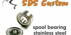 Комплект шпульных подшипников sds #1 for abu garcia abec-7 spool / see model list / stainless steel bearings