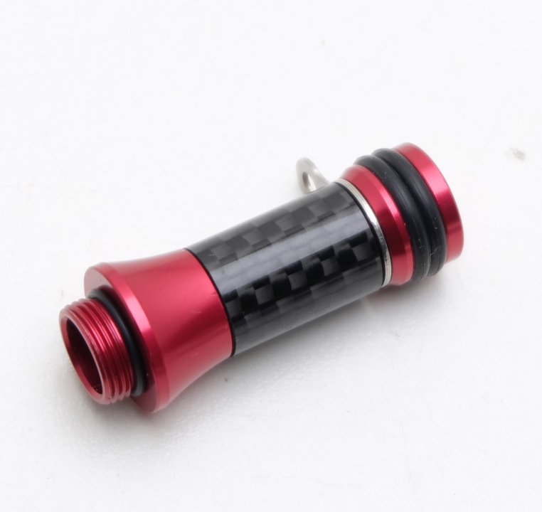 Рилстэнд tsubaki laboratory omamori-kun carbon aluminium red для shimano/daiwa japan
