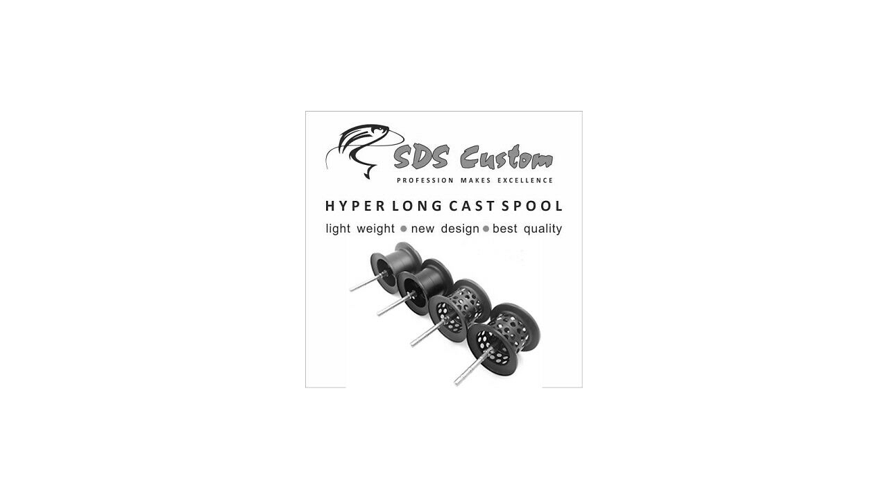 Шпуля для мультипликаторных катушек for daiwa hyper long cast spool /d.34/ tatula ct/fuego ct/prorex/19 tatula 100 black without holes