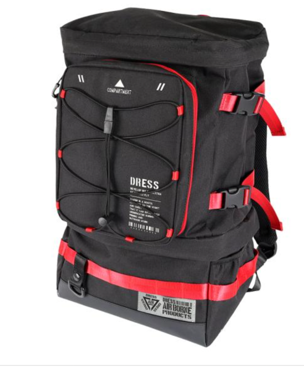 Рюкзак для рыбалки dress outdoor backpack black red