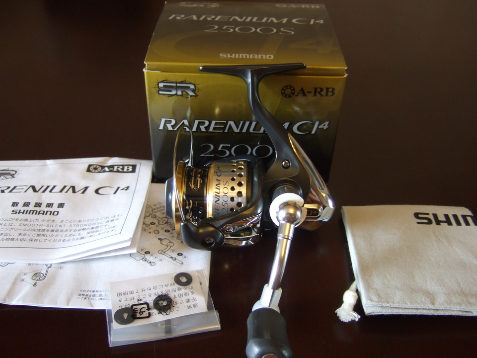 Shimano 09 rarenium ci4 2500s