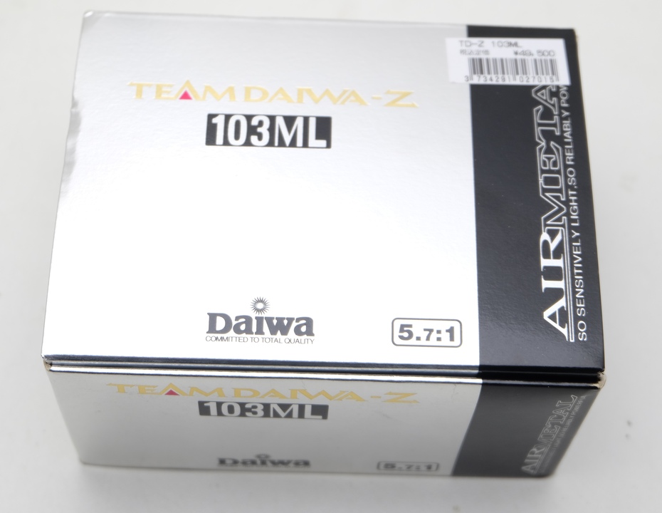 Катушка мультипликаторная daiwa td-z 103ml c коробкой,чехлом