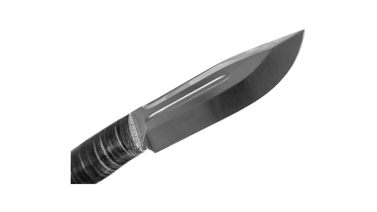 Нож аир селигер (кожа) 