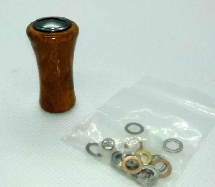 Кноб daiwa / shimano wood handle knob gray