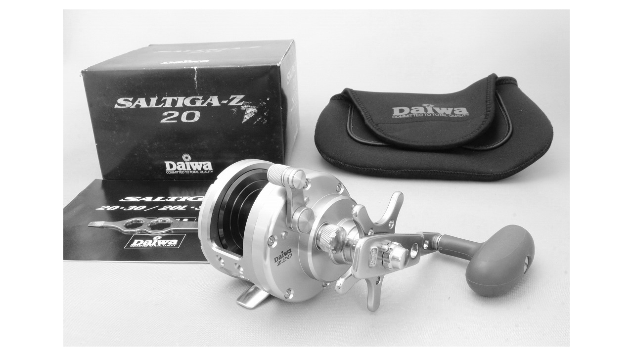 Daiwa saltiga-z 20 baitcasting reel for jigging