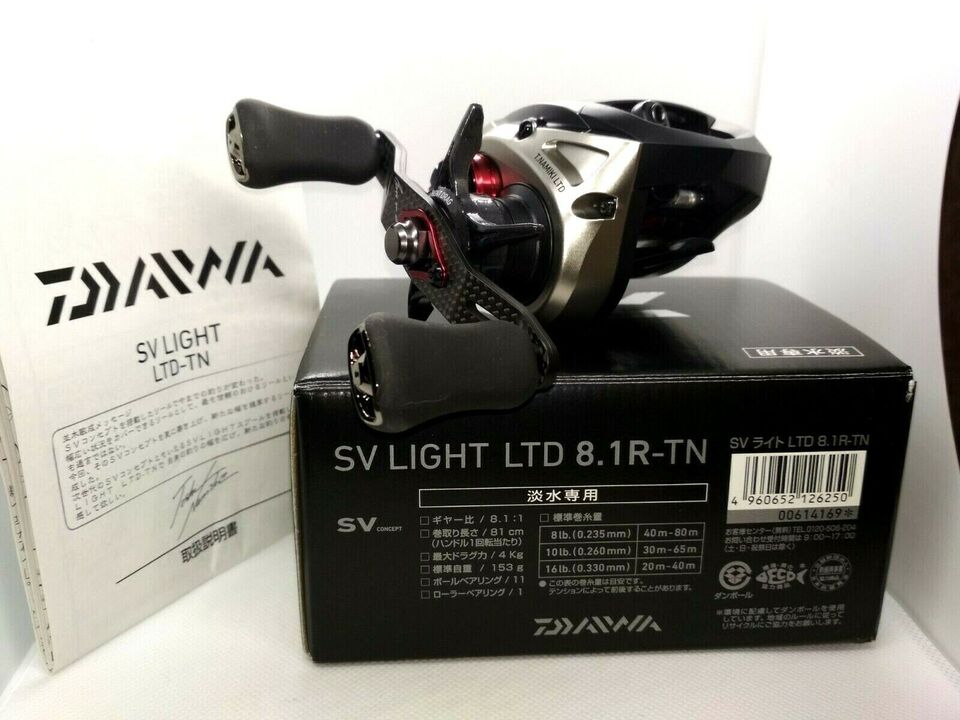 Катушка мультипликаторная daiwa sv light ltd 8.1 tn left / right hand