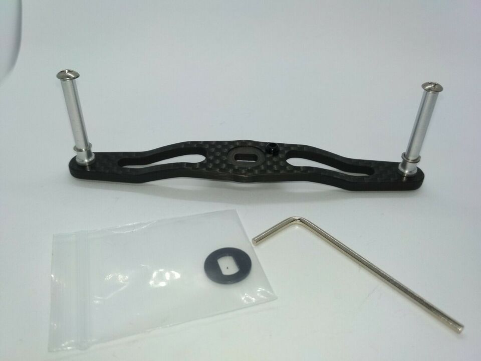 Карбоновая ручка carbon handle black 90 daiwa / shimano / abu garcia different colors