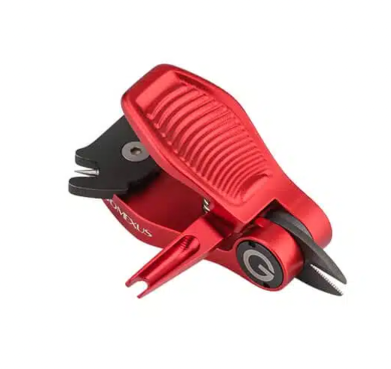 Мултиинструмент для обрезки шнура, завязывания крючка gomexus sharkbite nippers&retractor combo