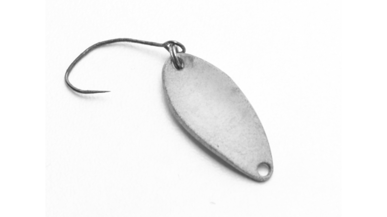 Форелевая блесна trout spoon japan rodeo craft 1.8 gr white