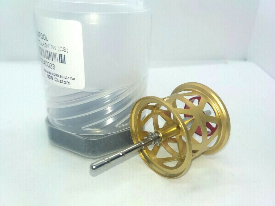 Шпуля for daiwa bfs spool tatula '17 sv tw, '18 sv tw cs, fuego, prorex 6.5 g цвет gold