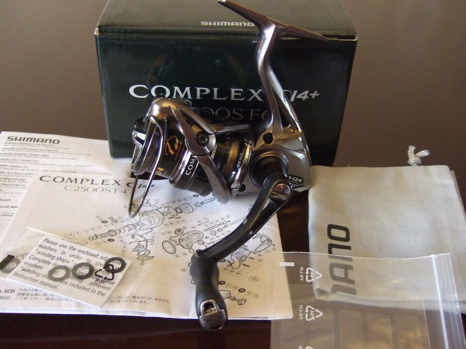 Спиннинговая катушка shimano 17 complex ci4+ 2500s f6