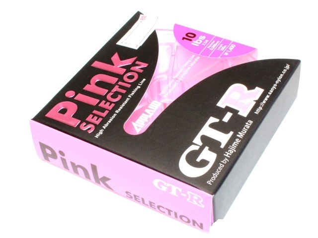 Леска sanyo nylon gt-r gt-r pink selection 10lb 100m # pink