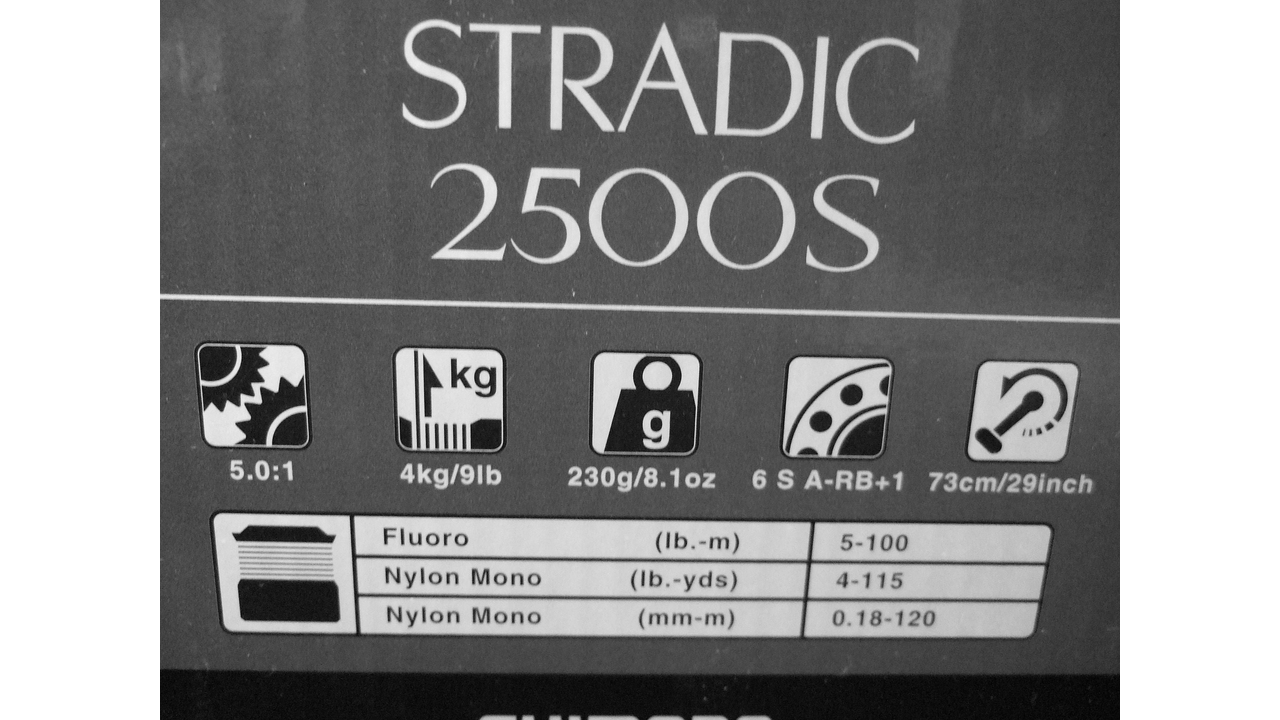 Shimano 15 stradic 2500s Shimano 15 stradic 2500s