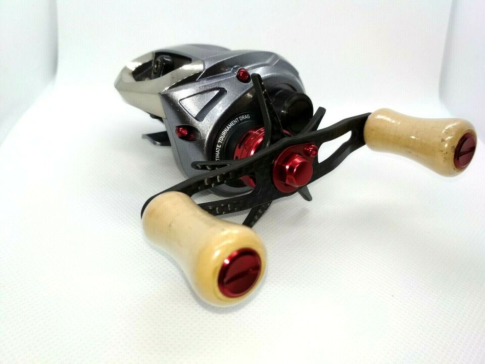 Карбоновая ручка carbon handle red 90 daiwa / shimano / abu garcia different colors