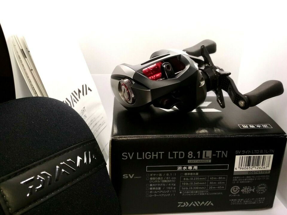 Катушка мультипликаторная daiwa sv light ltd 8.1 tn left / left hand