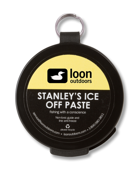 Паста против замерзания шнура, лесок и колец loon stanley's ice off paste new!