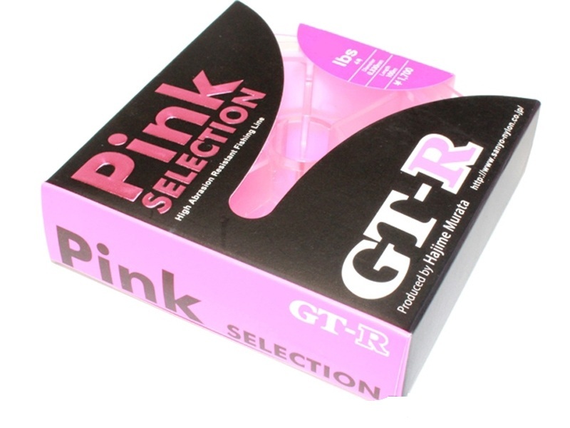 Леска sanyo nylon gt-r gt-r pink selection 20lb 100m # pink