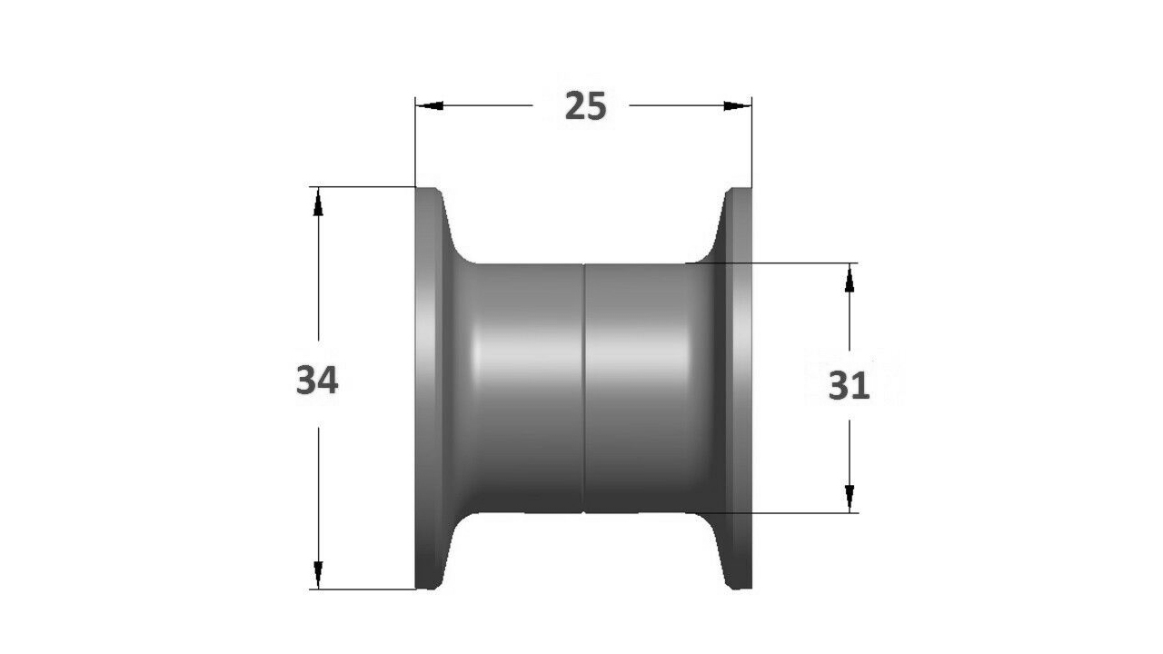 Шпуля композит для for daiwa bfs composite spool / d.34 / 4.7 g / steez, ss sv, td-z, t3, zillion