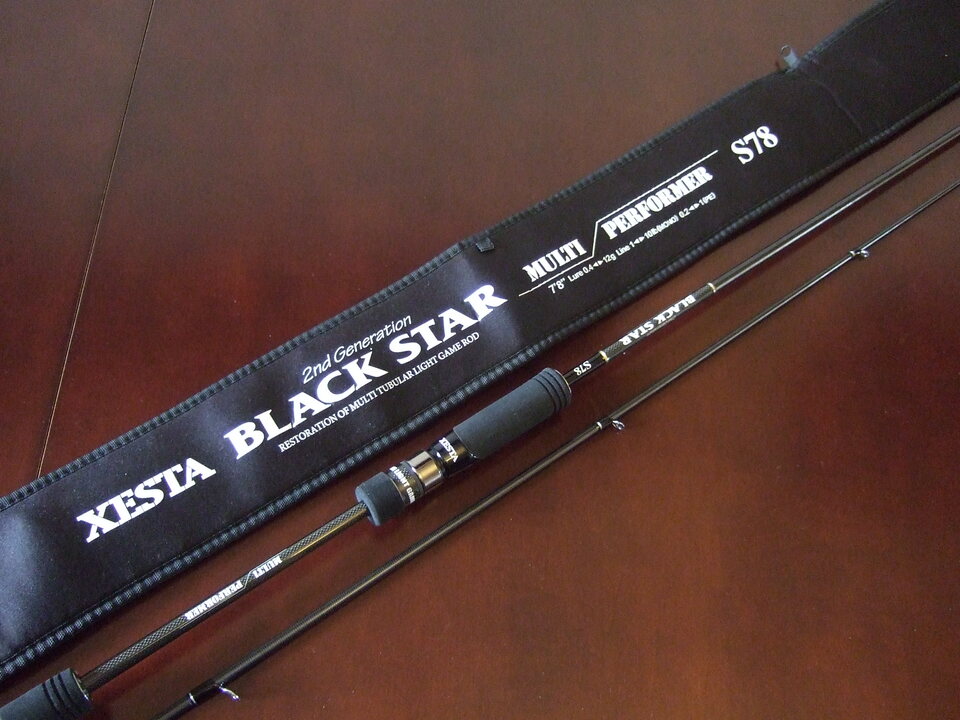 Спиннинговое удилище xesta black star 2nd generation s78 multi performer