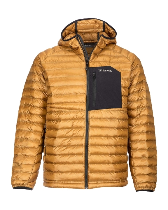 Куртка simms exstream hooded jacket цвет dark bronze new!
