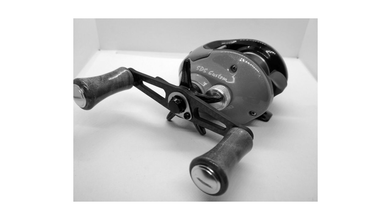 Кноб daiwa / shimano wood handle knob red