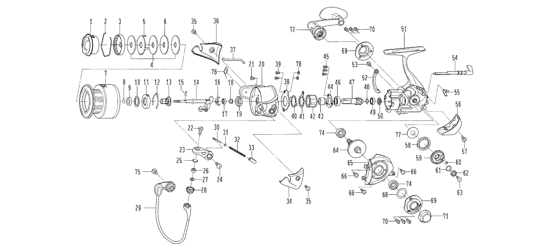 Ротор daiwa certate 04 2500