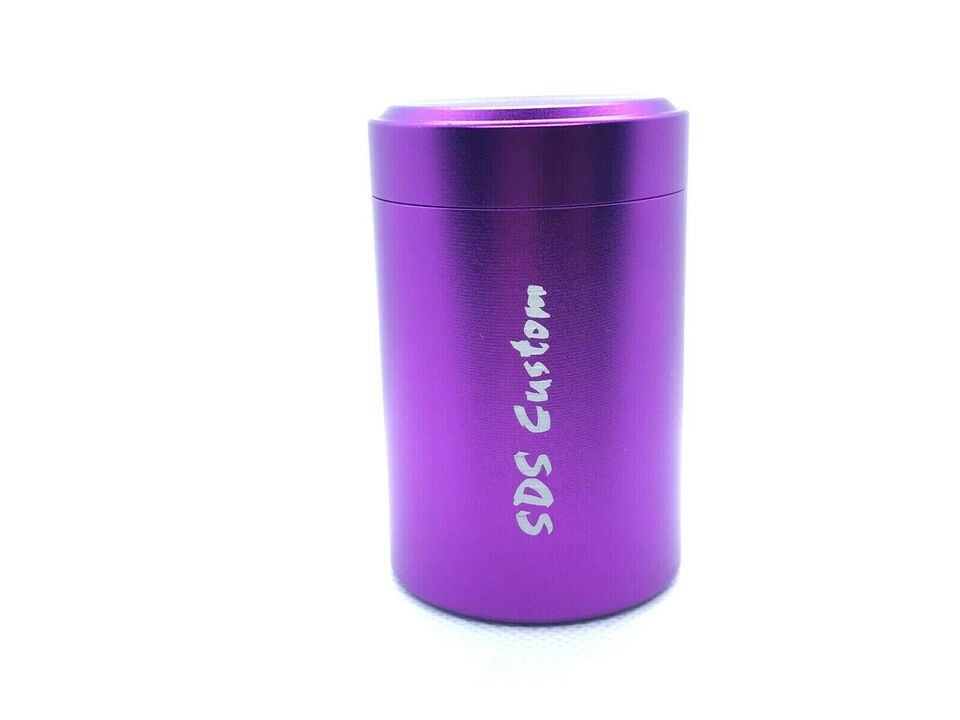 Алюминиевый бокс для шпули мультипликаторной катушки aluminum box for baitreel spool purple