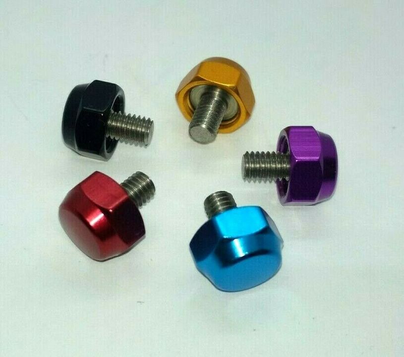 Болт для мультипликаторных катушек handle nut bolt for daiwa & megabass / steez ryoga zillion tatula z ip is etc. red