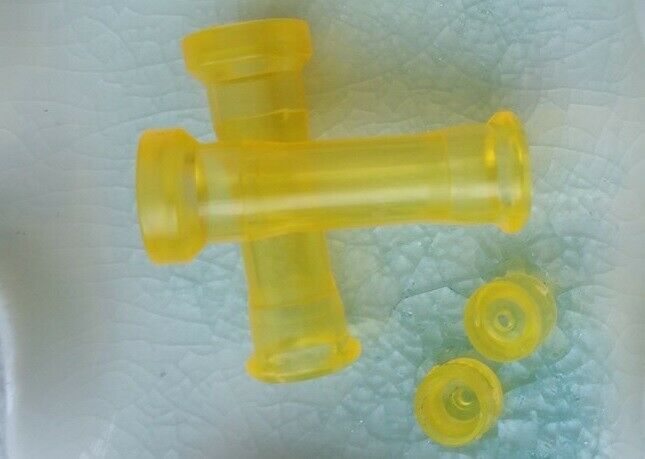 Кнобы yellow round акрил !!! 1.1 g !!! daiwa / shimano light weight acrylic handle knob