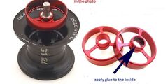 Индуктор для daiwa / megabass sv spool inductor / rotor / brake ring tuning & repair kit