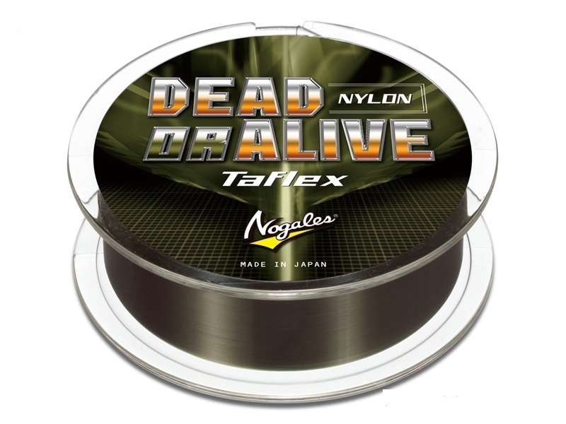 Леска gran dead or alive dead or alive nylon taflex 4lb # moss green