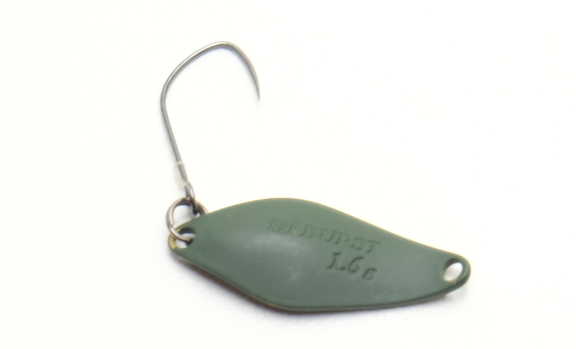 Форелевая блесна trout spoon valkein hi burst 1.6 gr green