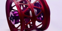 Шпуля for daiwa / megabass microcast sv spool / d.33 / alphas series red