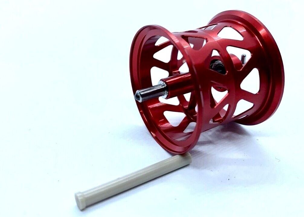 Шпуля roro microcast diy titanium spool for 17 scorpion bfs, 17 curado bfs, 21 slx bfs bc26 red Шпуля roro microcast diy titanium spool for 17 scorpion bfs, 17 curado bfs, 21 slx bfs bc26 red