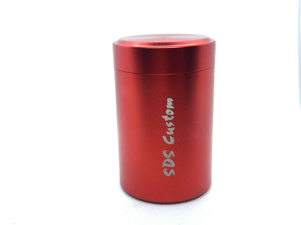 Алюминиевый бокс для шпули мультипликаторной катушки aluminum box for baitreel spool red  