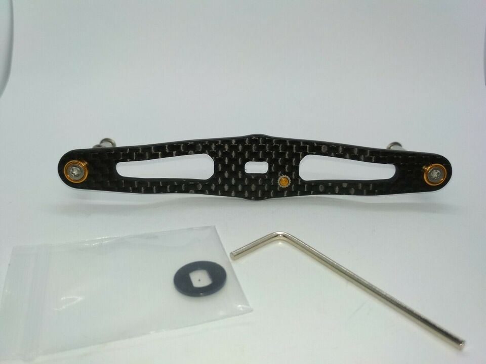 Карбоновая ручка carbon handle gold 90 daiwa / shimano / abu garcia different colors Карбоновая ручка carbon handle gold 90 daiwa / shimano / abu garcia different colors