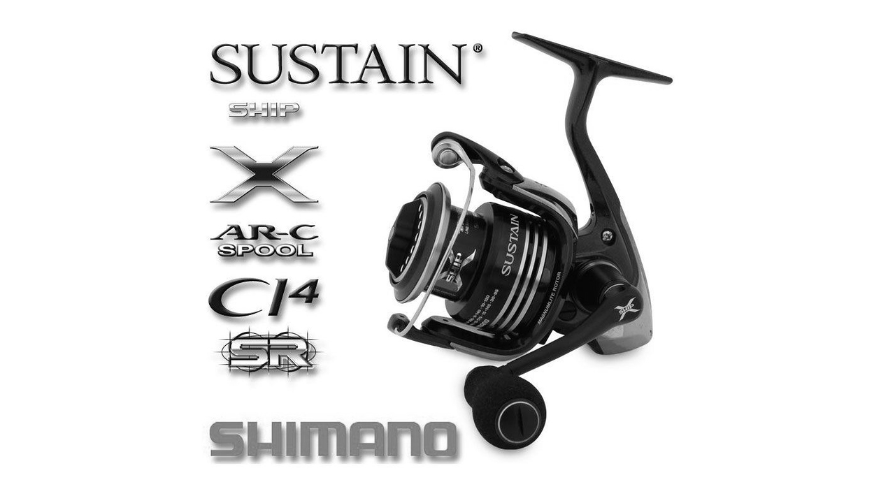 Главная пара с паразиткой shimano sustain 12 4000fg