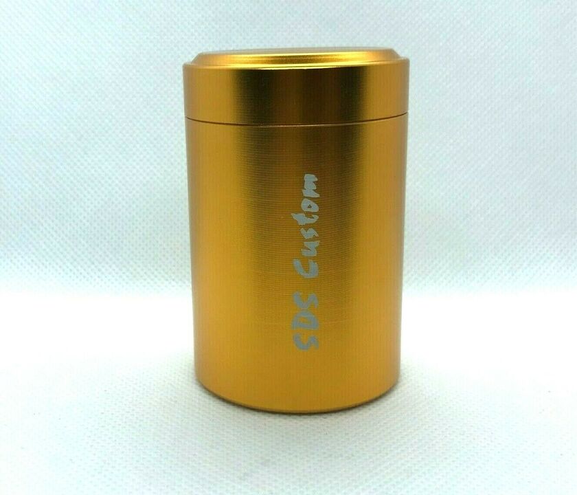 Алюминиевый бокс для шпули мультипликаторной катушки aluminum box for baitreel spool gold