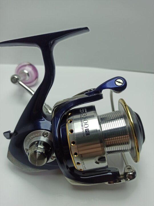 Катушка спиннинговая daiwa certate 3500 04 rcs spool + rcs handle 