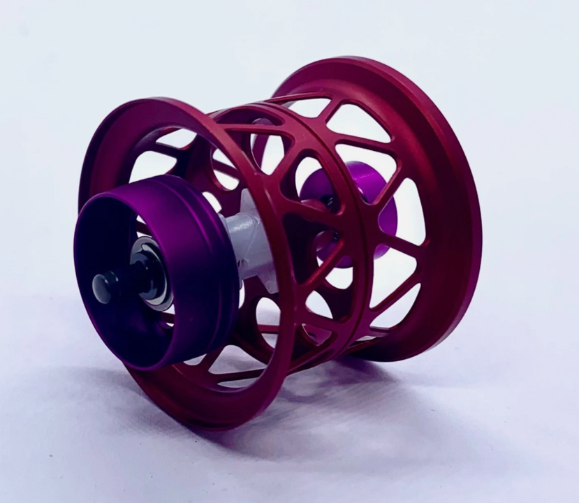 Шпуля for daiwa / megabass microcast sv spool / d.33 / alphas series red