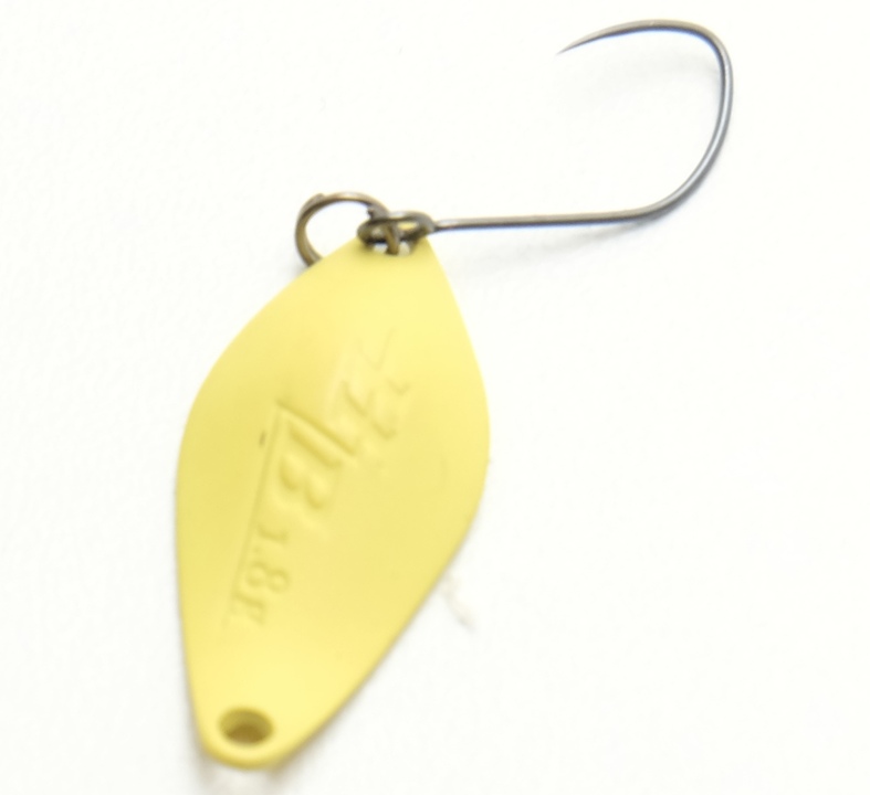 Форелевая блесна trout spoon valkein hi burst 1.8 gr yellow 