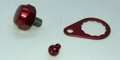 Болт для мультипликаторных катушек handle nut bolt for daiwa & megabass / steez ryoga zillion tatula z ip is etc. red