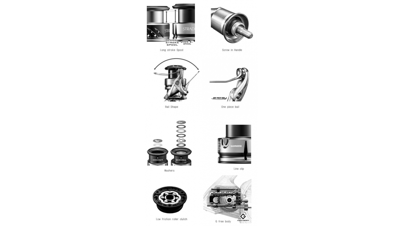 Катушка shimano 19 stradic c2000s Катушка shimano 19 stradic c2000s