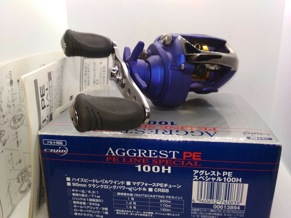 Катушка мультипликаторная daiwa aggrest pe special 100h right hand !!! saltwater !!!