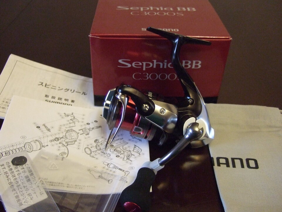 Катушка спиннинговая shimano 13 sephia bb c3000s