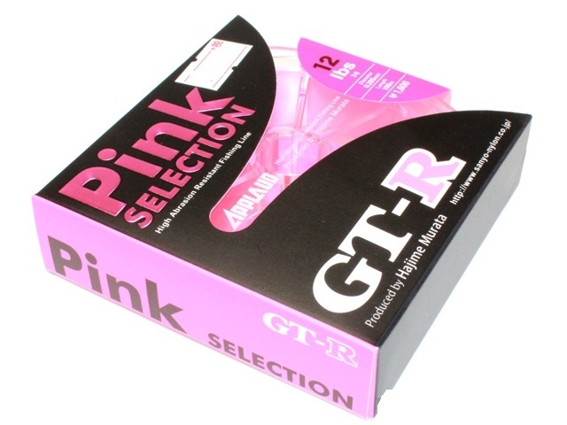  леска sanyo nylon gt-r gt-r pink selection 12lb 100m # pink
